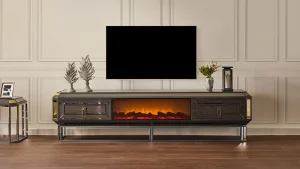 Elektrikli Şömineli Tv Ünitesi